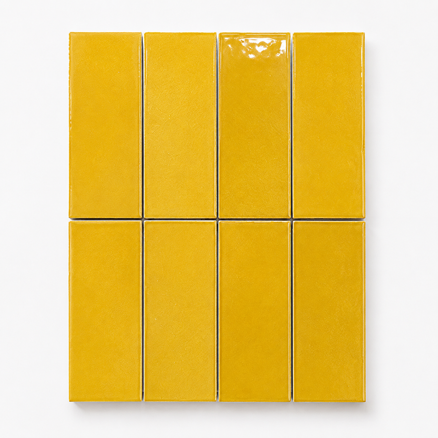 Esperance Mustard Antique Gloss Mini Subway Tile