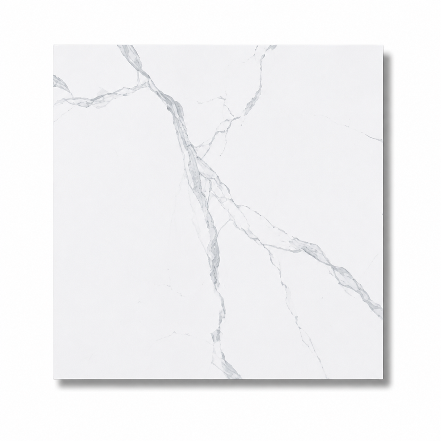 Kangaroo Bay Carrara Marble Look Matte Tile