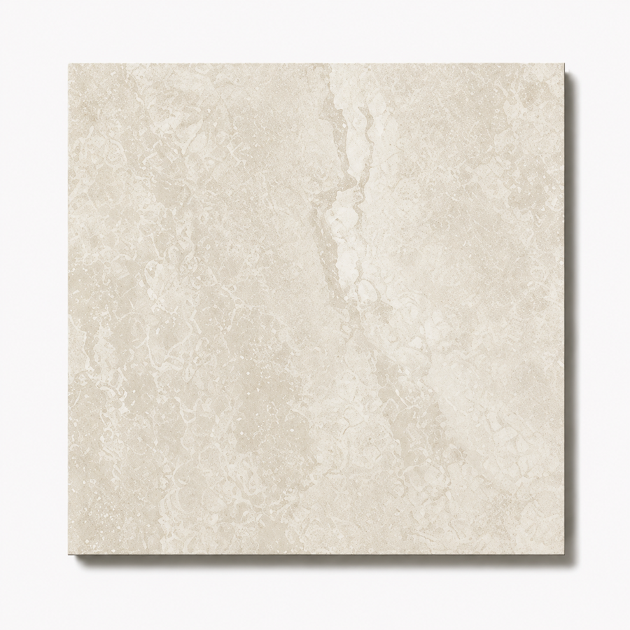 Adelaide Cream Travertine Look Matte Tile