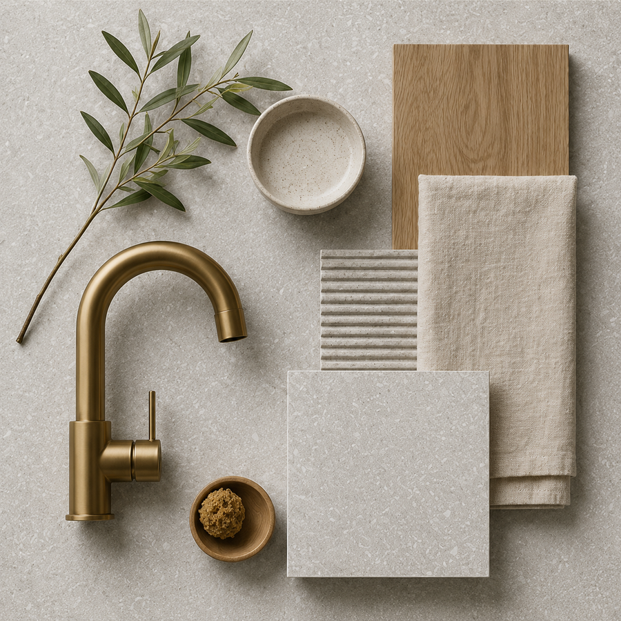 Karratha Cream Stone Look Matte Tile