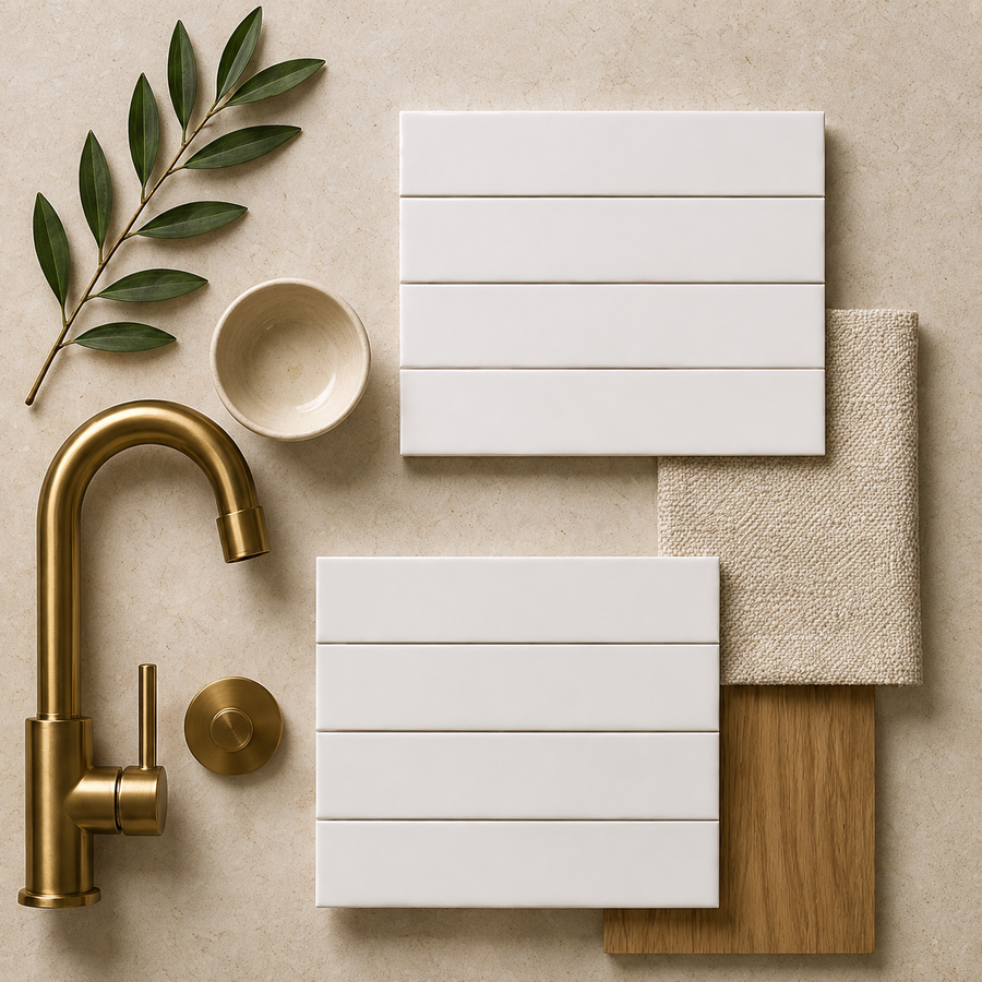 Geelong Natural Gloss Kit Kat Tile