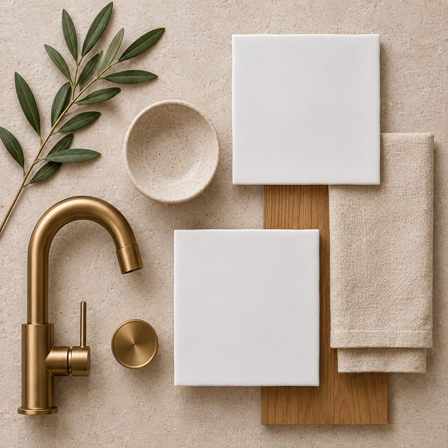 Esperance Natural Gloss Square Tile