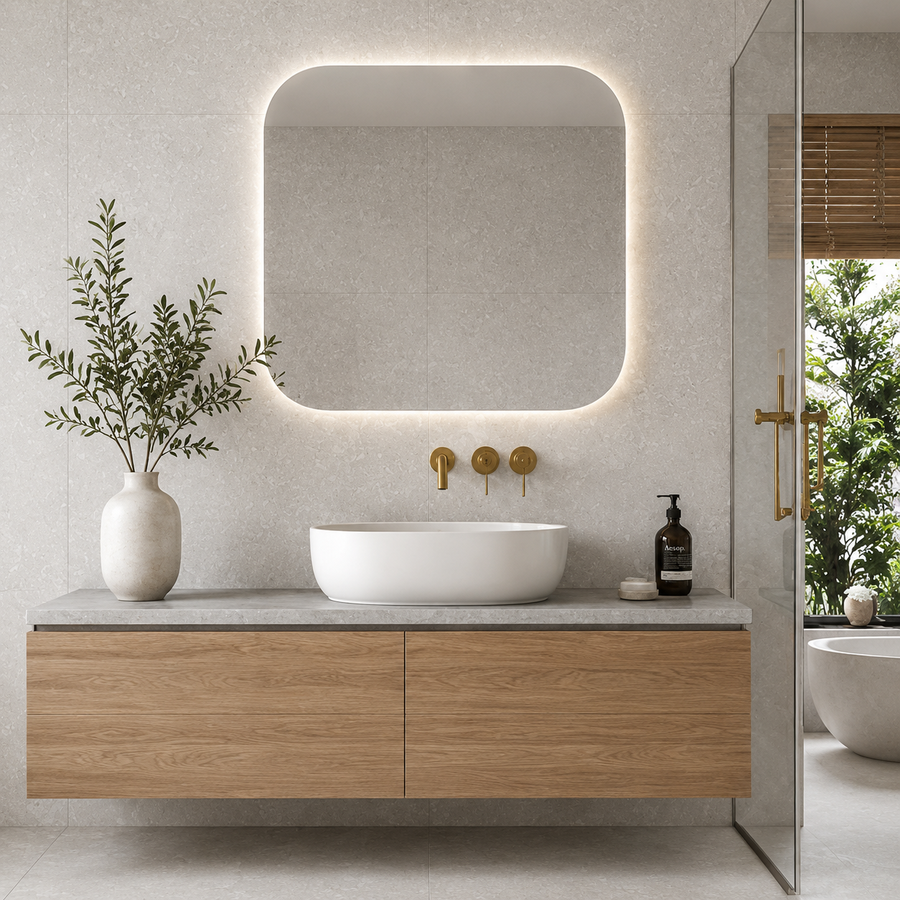 Karratha Cream Stone Look Matte Tile