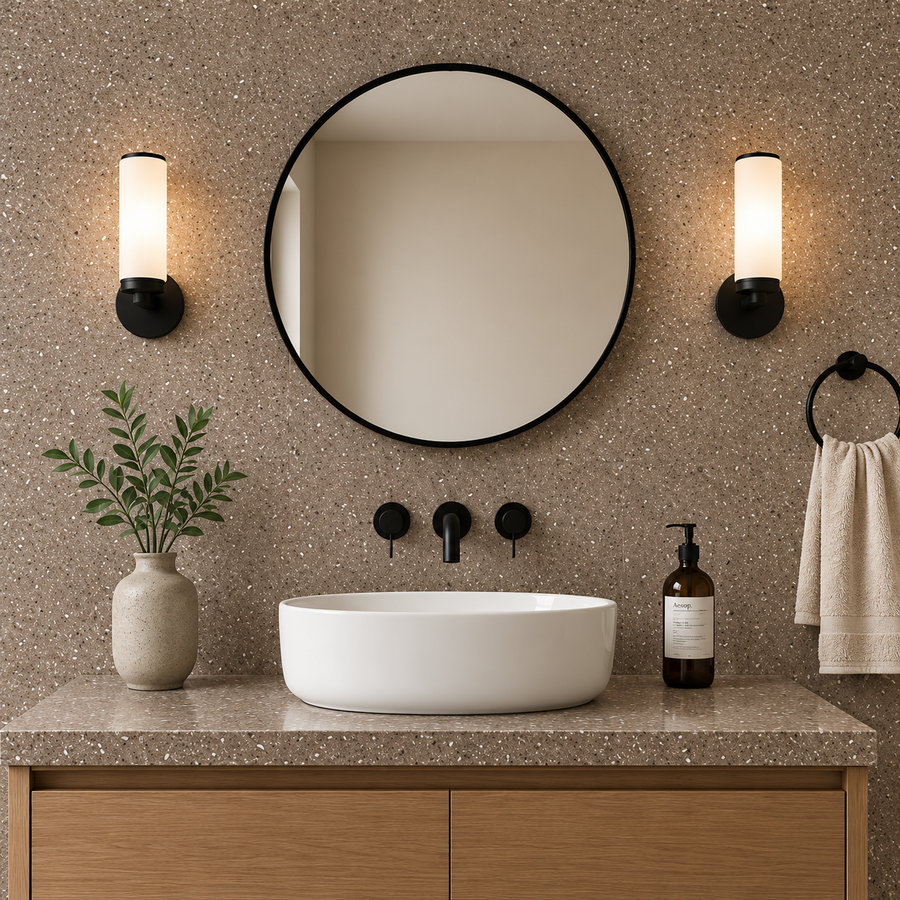 Robe Brown Limestone Look Structured Tile