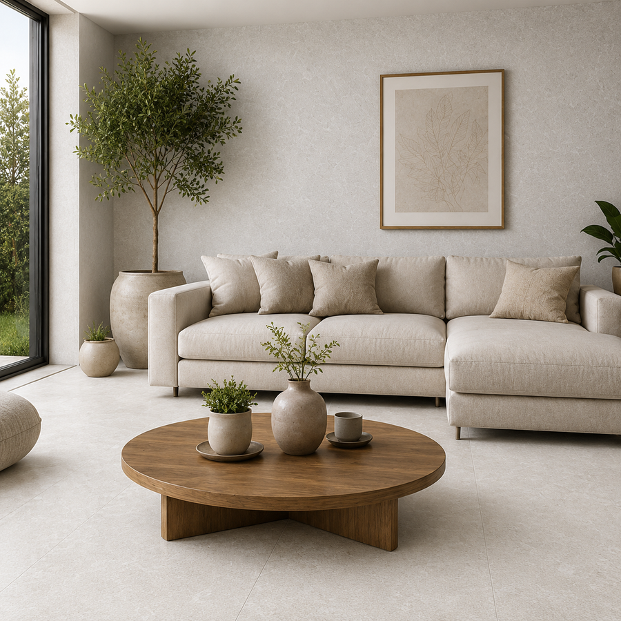 Karratha Grey Stone Look Matte Tile