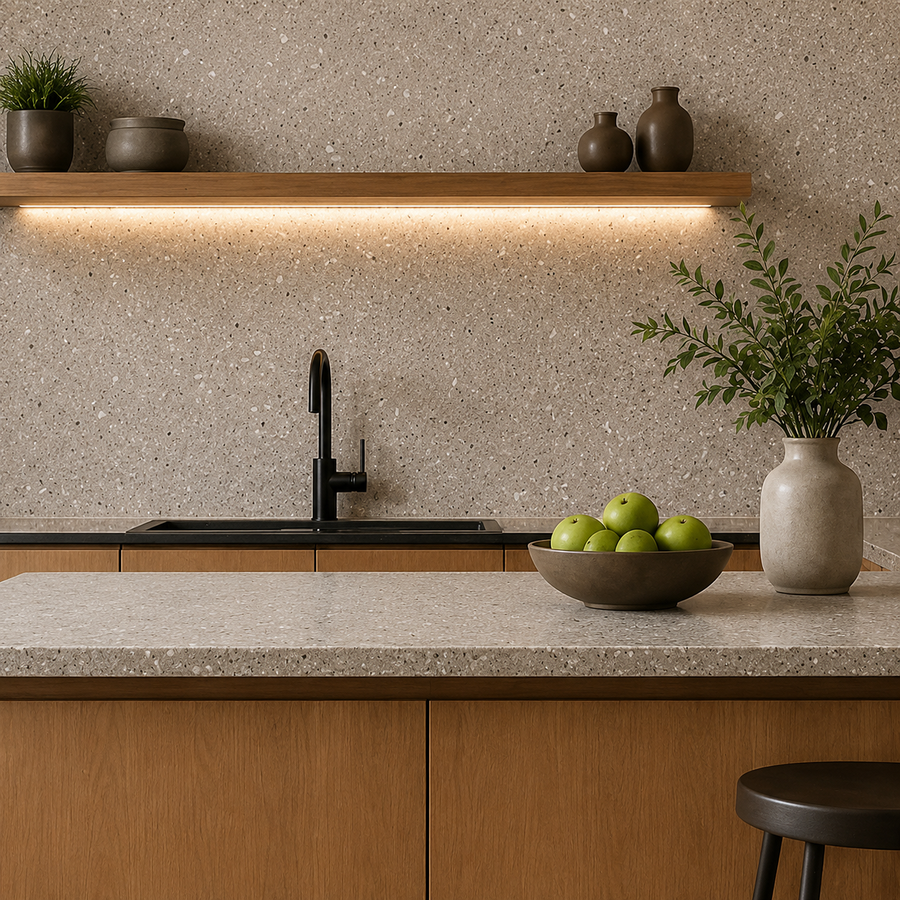 Robe Milk Tea Limestone Look External Tile