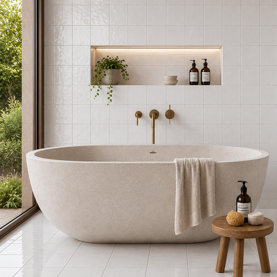 Esperance Natural Gloss Square Tile