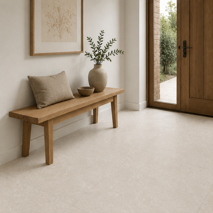 Karratha Beige Stone Look Matte Tile