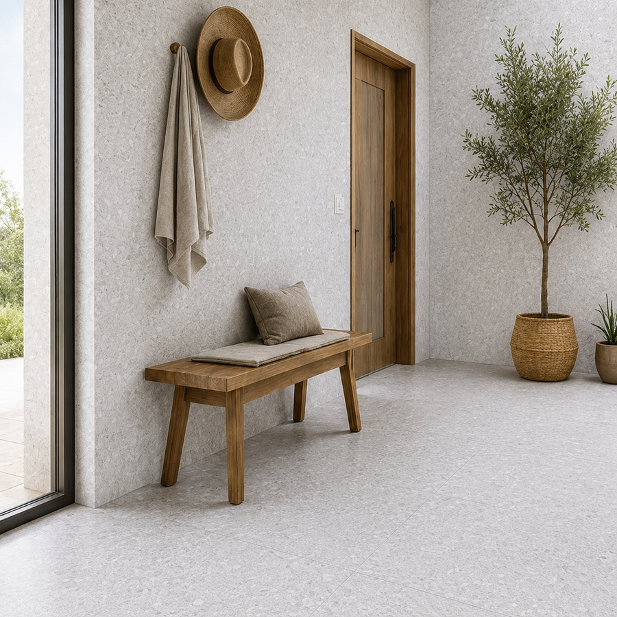Albany Grey Limestone Look Matte Tile