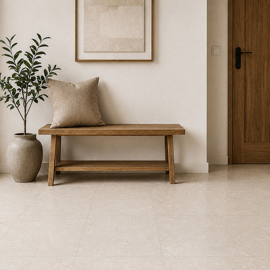 Robe Cream Limestone Look External Tile