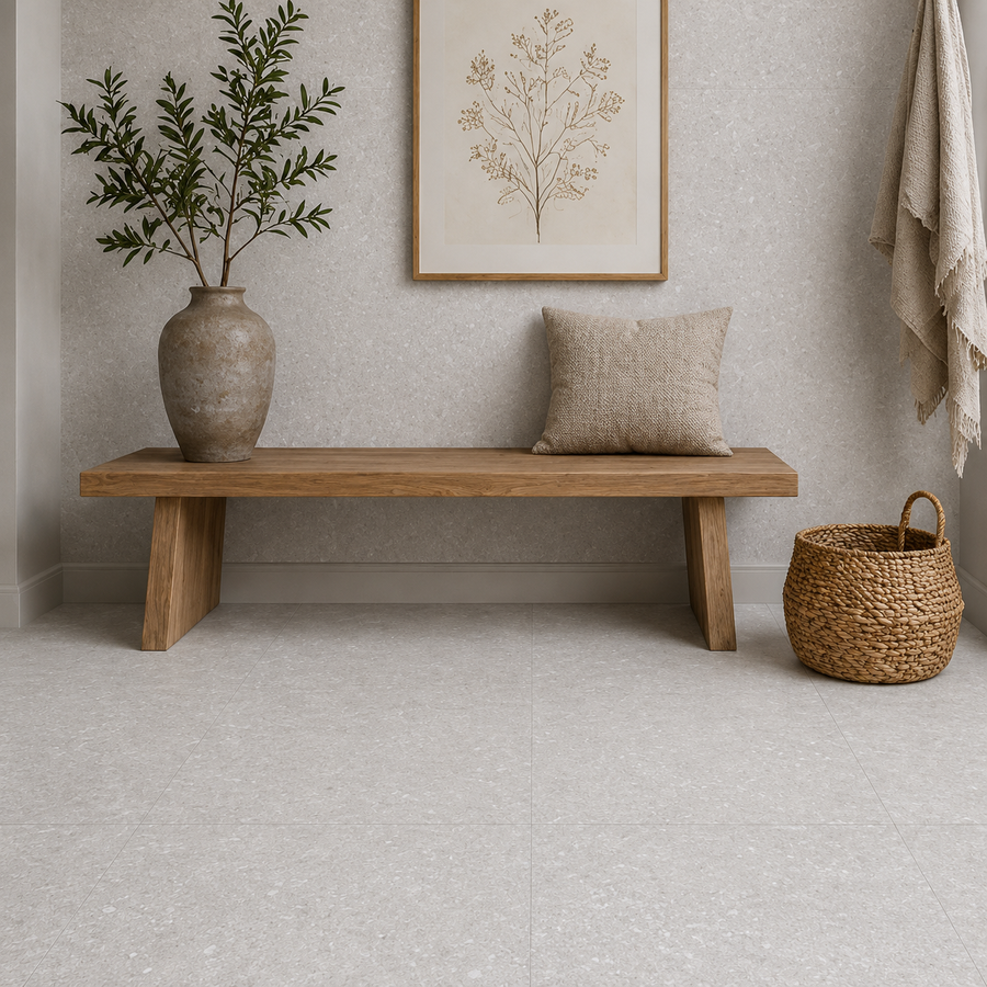 Karratha Cream Stone Look Matte Tile