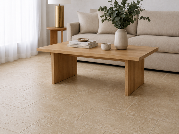 Bicheno Travertine Look Beige Matte Tile