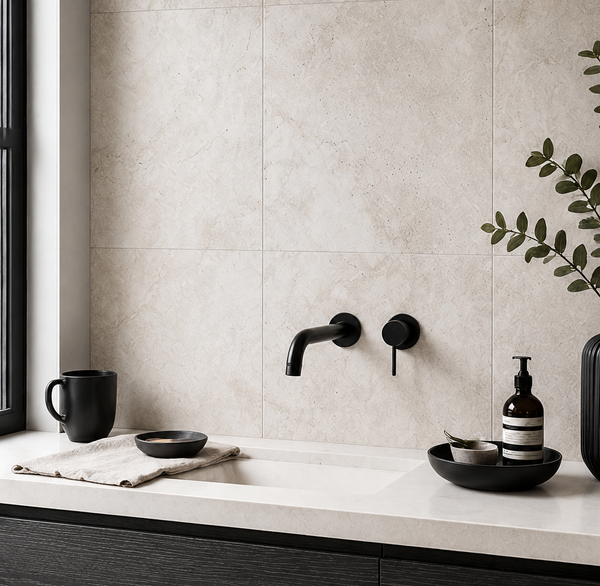 Adelaide Travertine Look Ivory Matte Tile