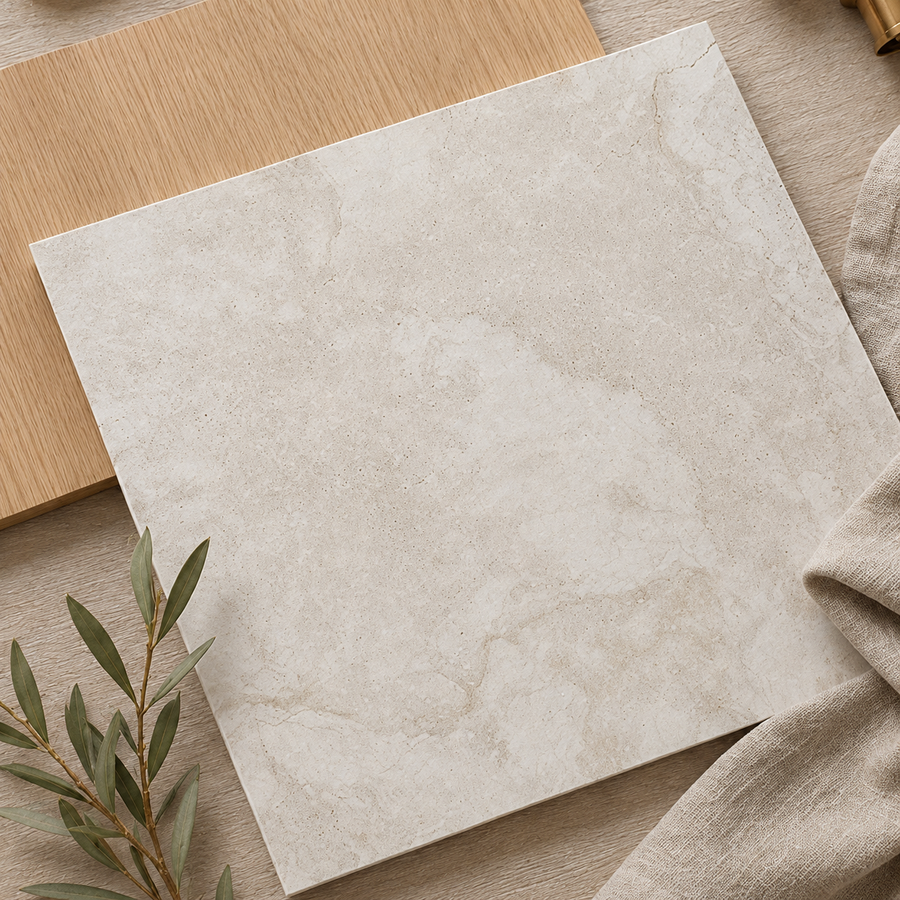 Adelaide Travertine Look Ivory Matte Tile