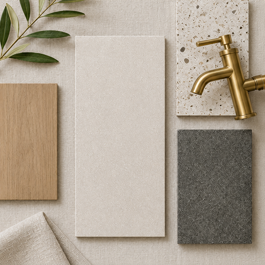 Albany White Limestone Look Tile