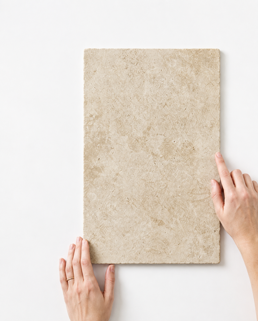 Bicheno Travertine Look Beige Matte Tile