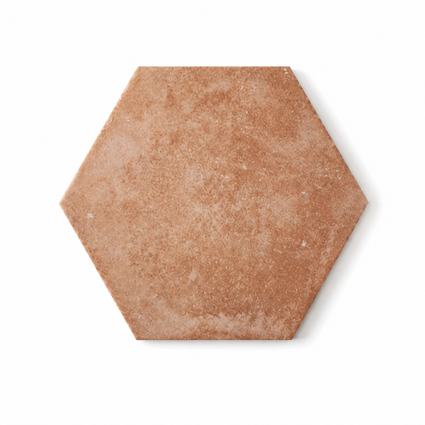 Cradle Terracotta Encaustic Look Hexagon Tile