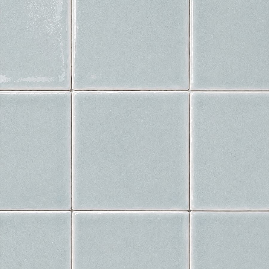 Esperance Gloss Sky Blue Small Square Tile