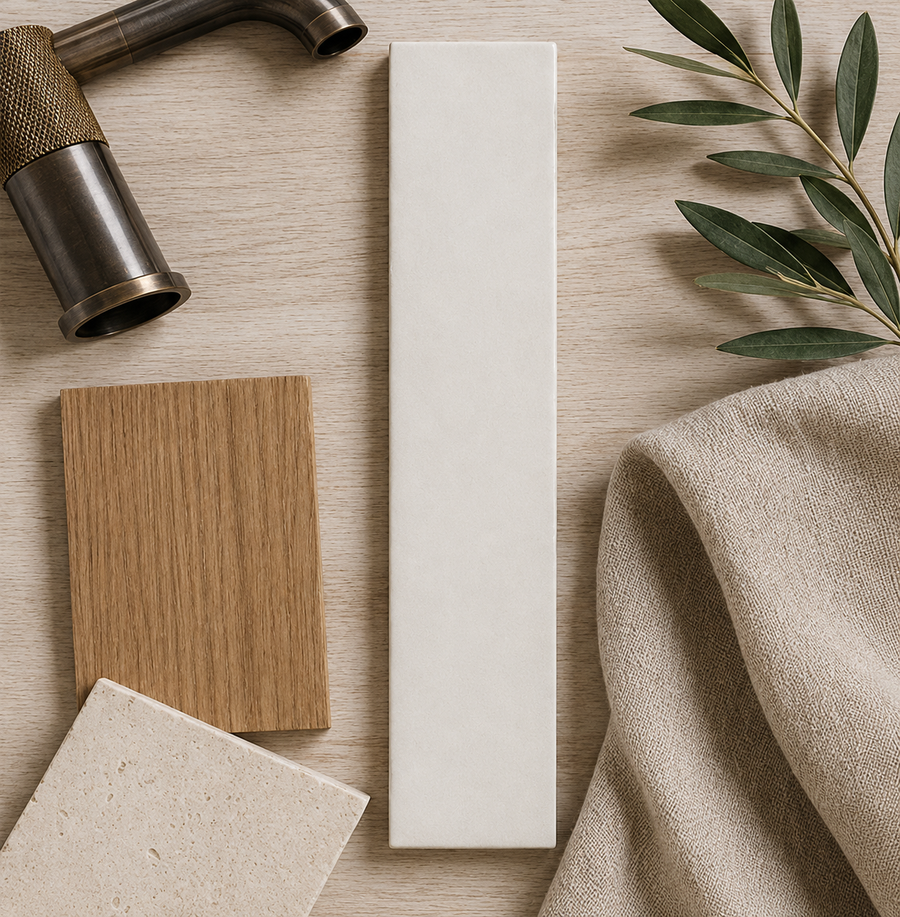 Esperance Gloss Subway Bone Tile