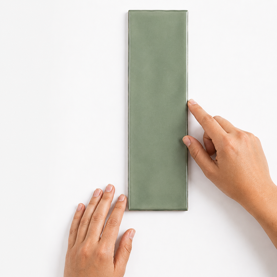 Esperance Gloss Subway Jade Green Tile