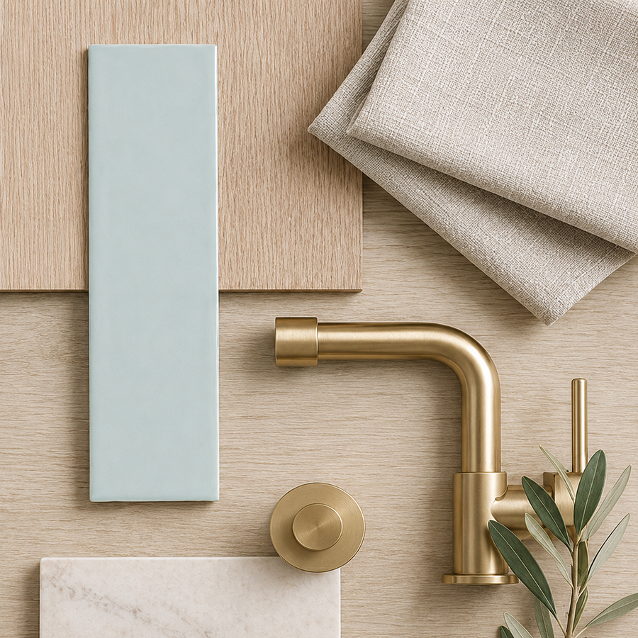 Esperance Gloss Subway Sky Blue Tile