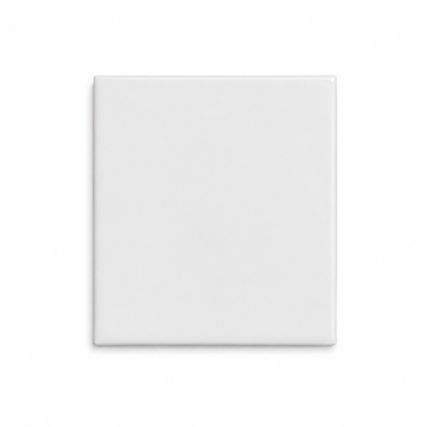 Esperance Matte Large Square White Tile