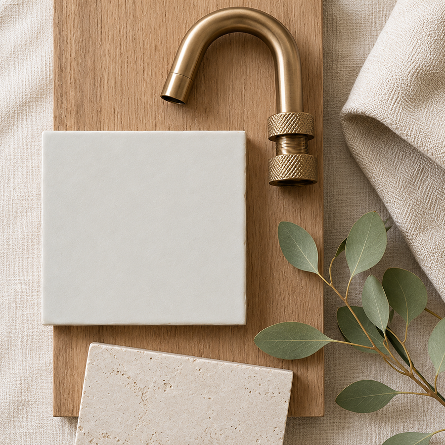 Esperance Matte Sage Small Square Tile