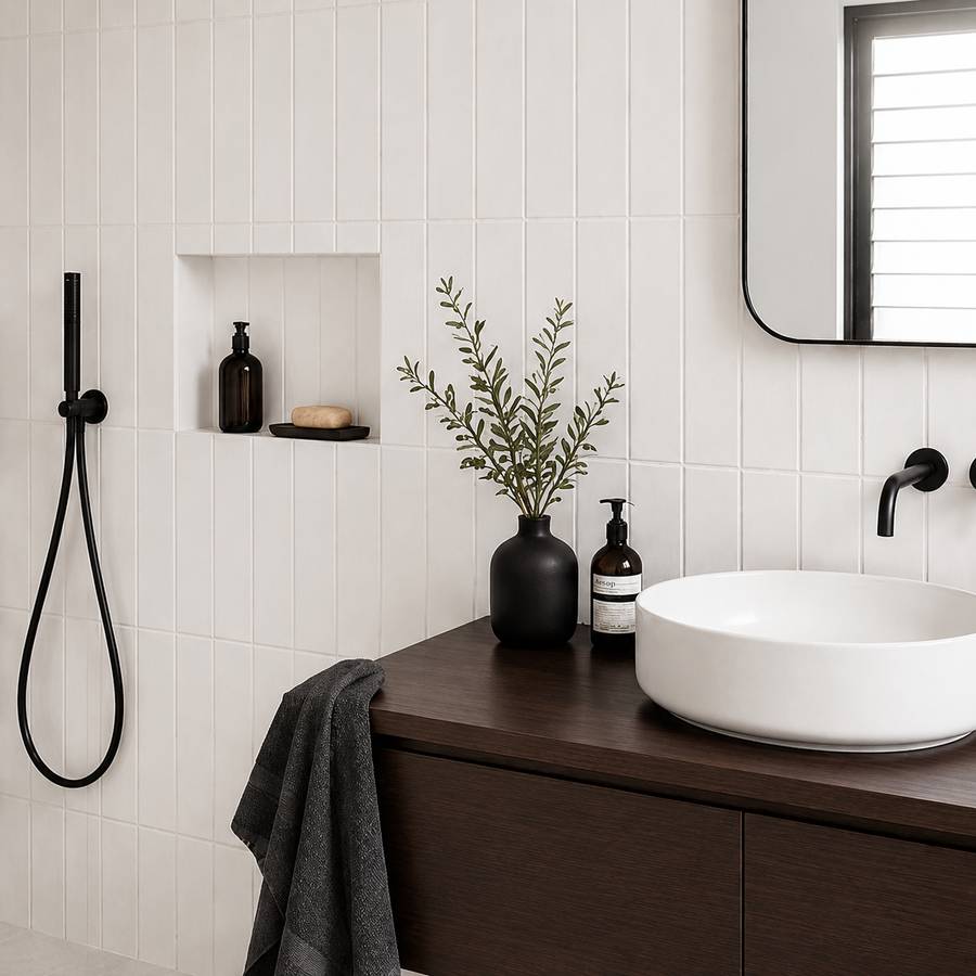 Esperance Matte Subway White Tile