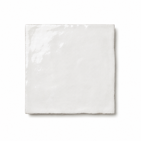 Esperance Matte White Small Square Tile