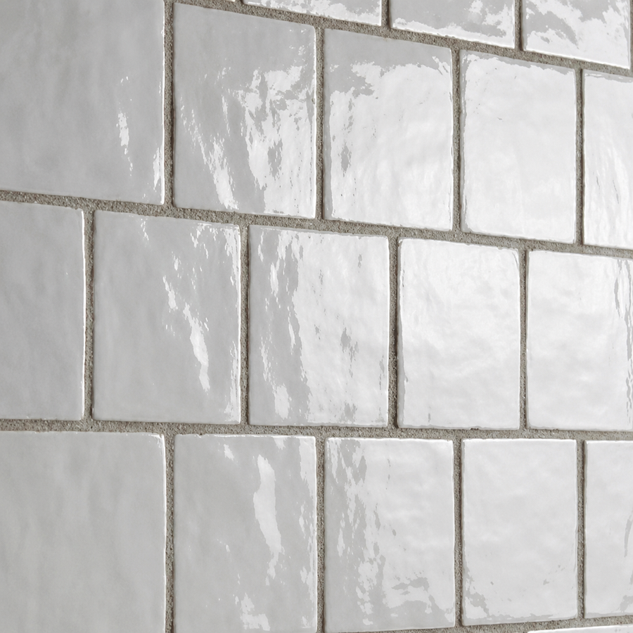 Esperance Matte White Small Square Tile