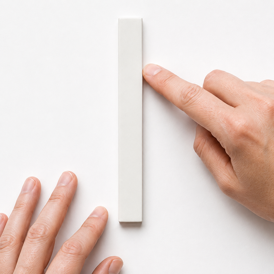 Geelong Kit Kat Matte White Tile