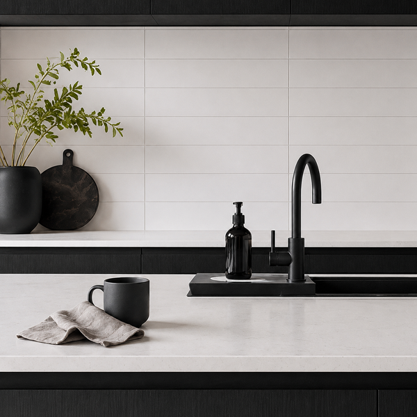 Halls Matte White Tile (300×900)