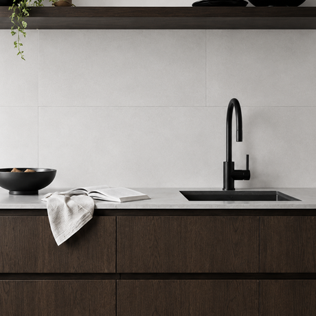 Halls Matte White Tile