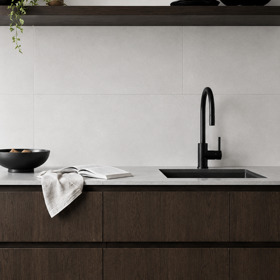 Halls Matte White Tile