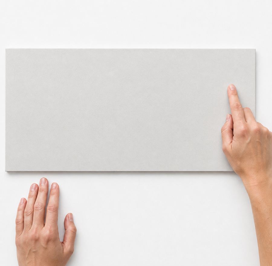 Halls Matte White Tile