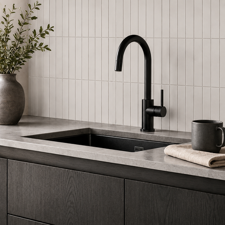 Kalbarri Matte Grey Subway Tile