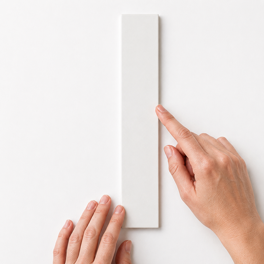Kalbarri Matte White Subway Tile