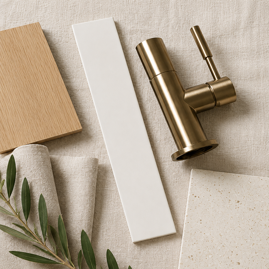 Kalbarri Matte White Subway Tile