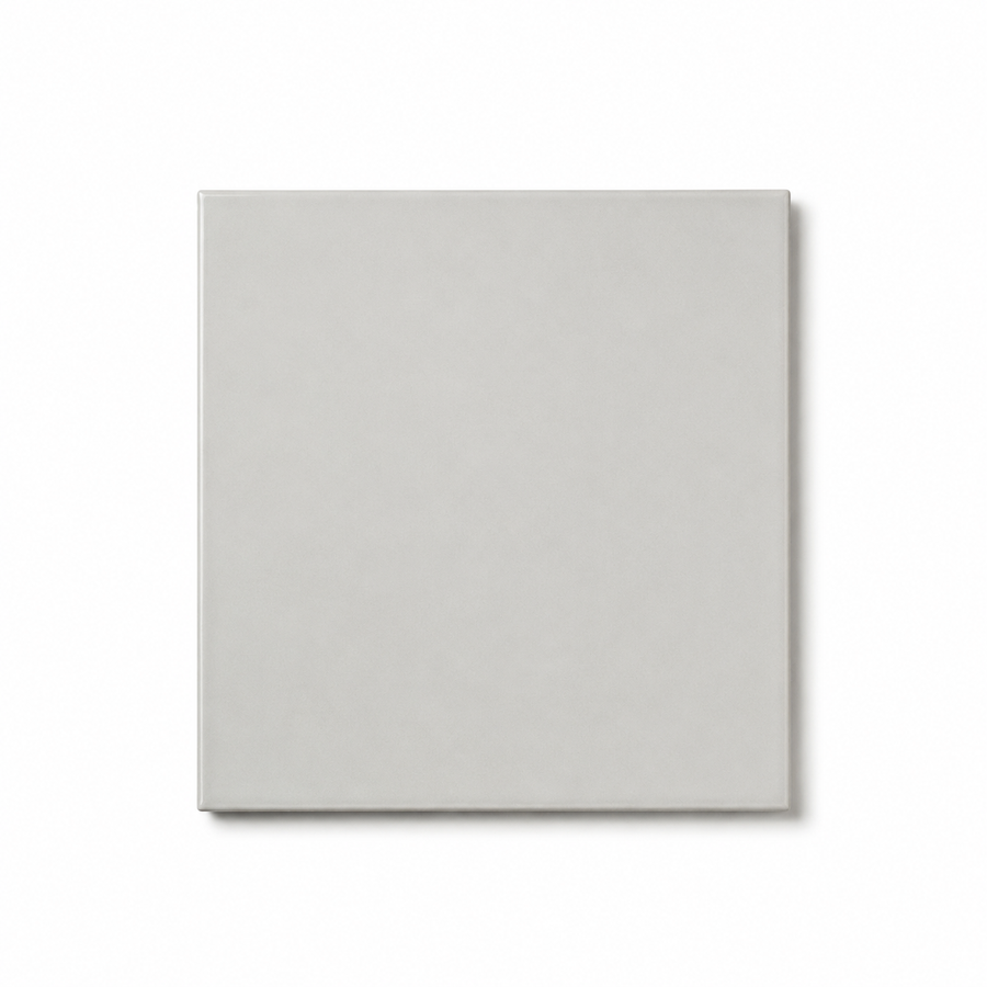 Lakes White Encaustic Look Square Tile