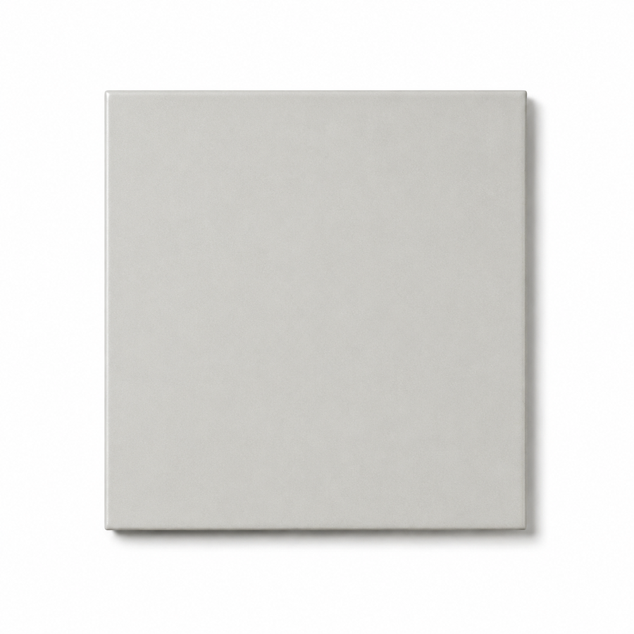 Lakes White Encaustic Look Square Tile