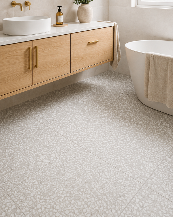 Lorne Grey Terrazzo Look Tile