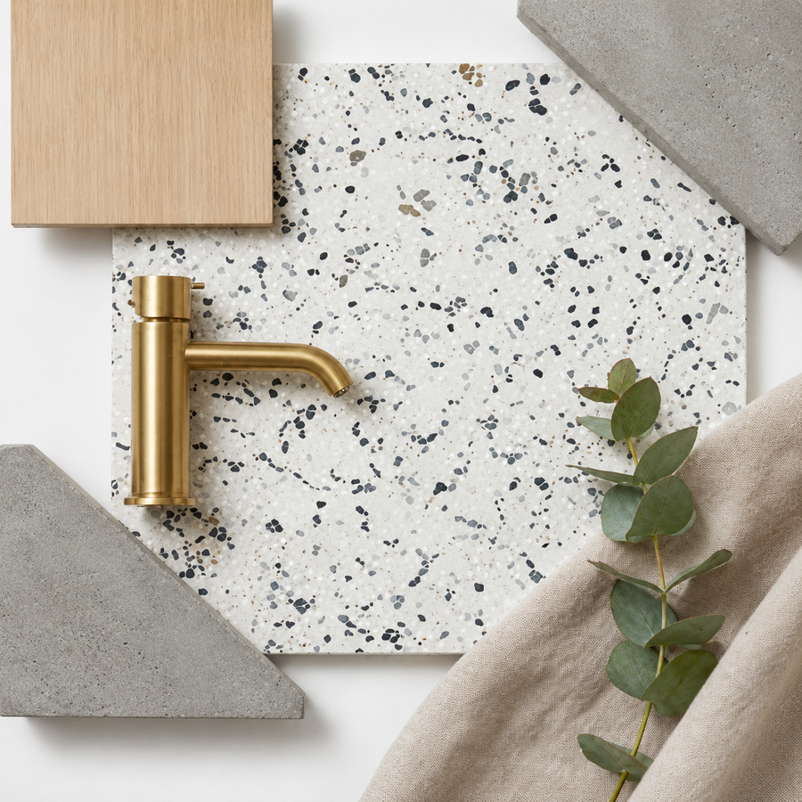 Lorne Mixed Terrazzo Look Tile