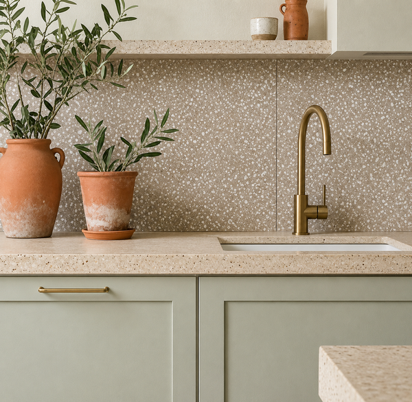 Lorne Terracotta Terrazzo Look Tile