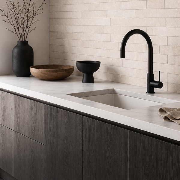 Mildura Travertine Look Matte Subway Tile