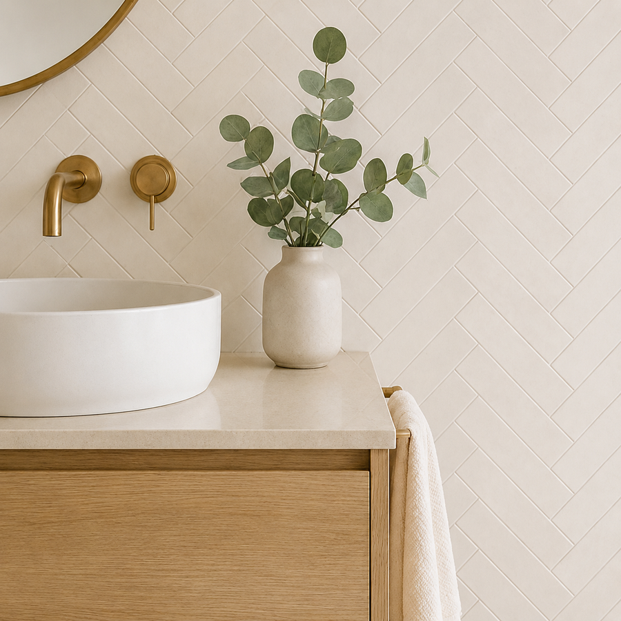 Mildura White Matte Subway Tile
