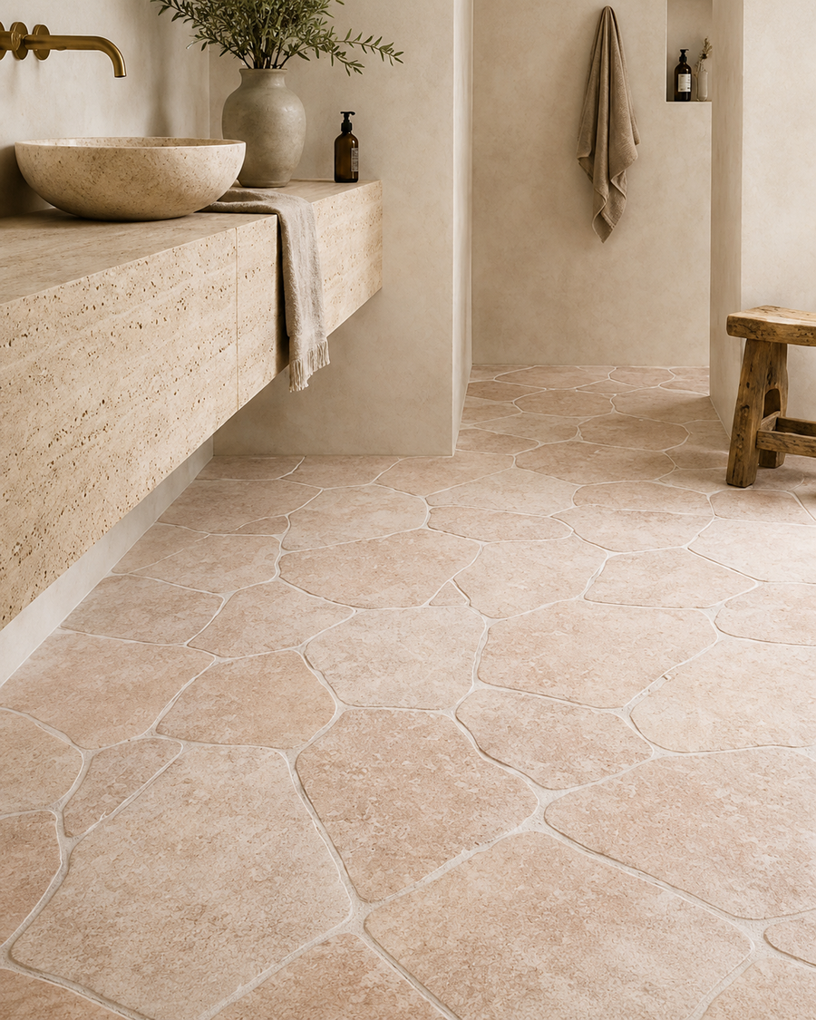 Pemberton Stone Look Crazy Paving Tile