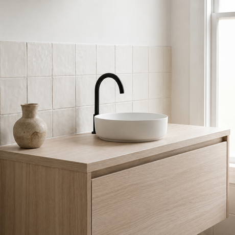 Penola Square Matte Vanilla Tile