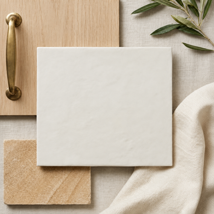 Penola Square Matte Vanilla Tile
