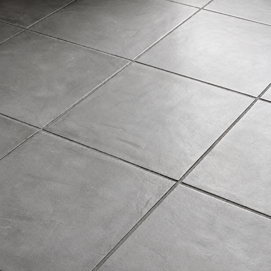 Rottnest Charcoal Encaustic Look Square Tile