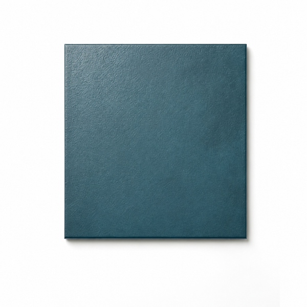 Strahan Checkerboard Blue & White Tile